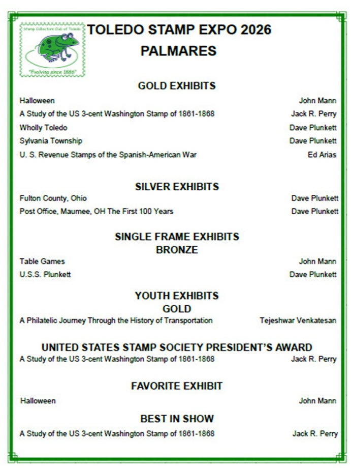 image of 2026 Palmares